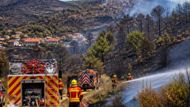 Incêndio em Deilão mobilizou quase 200 operacionais e já entrou em fase de resolução