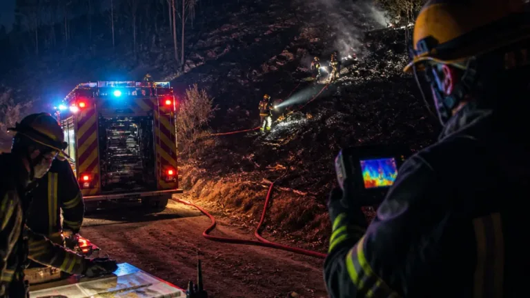 Incêndio em Soure está cerca de 90% dominado; operações de consolidação prolongam‑se durante a noite