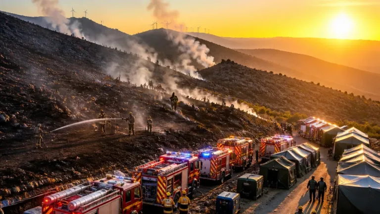 Incêndio em Valpaços dado como dominado após grande mobilização de meios
