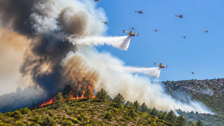 Incêndio em Vila Ruiva mobiliza quase 250 operacionais e 12 meios aéreos