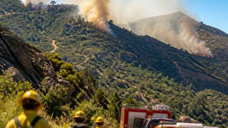 Incêndio no distrito da Guarda mantém duas frentes ativas e centenas de operacionais no terreno