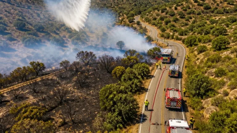 Incêndio rural em Alcains mobiliza meios em Castelo Branco e ponha vigilância reforçada