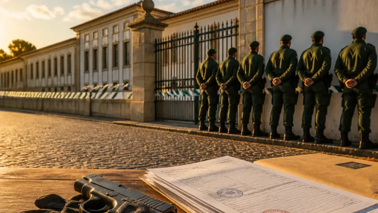 Incidente com arma de serviço em Portalegre leva a inquérito e processos disciplinares na GNR