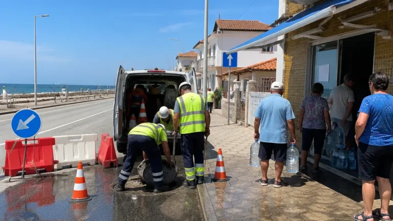Interrupção temporária do abastecimento afecta moradores da Gafanha da Nazaré, Ílhavo