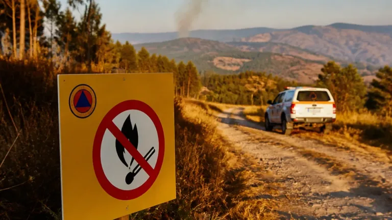 IPMA coloca distrito de Aveiro em risco muito elevado de incêndio: recomendações para a população