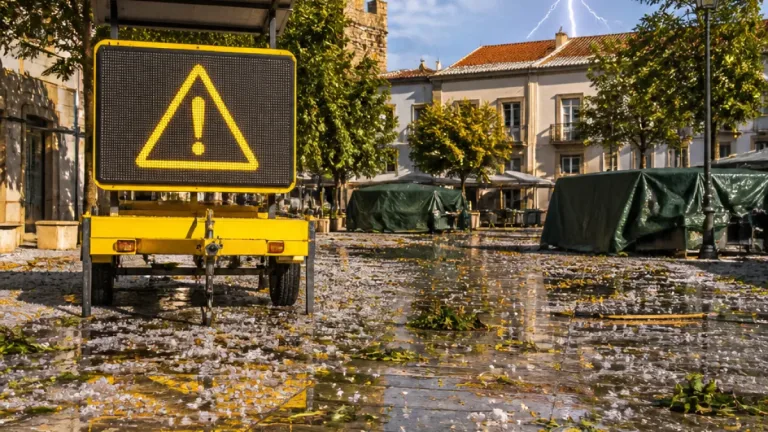IPMA mantém aviso amarelo para Bragança e Vila Real devido a chuva forte e trovoada