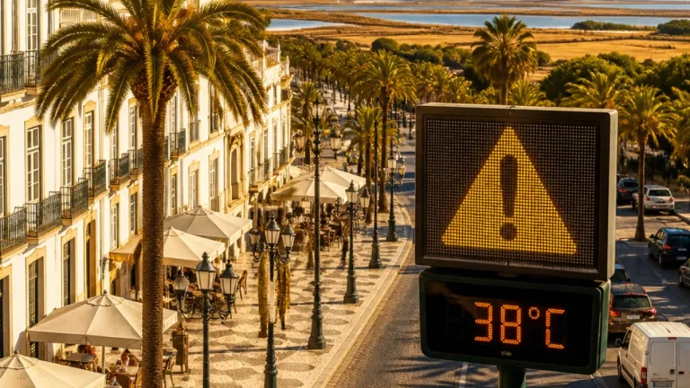 IPMA prolonga aviso amarelo por calor em Faro até às 21h00 com impacto no interior