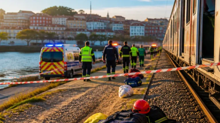 Jovem morre atropelado por comboio junto à Ribeira de Santarém; circulação suspensa