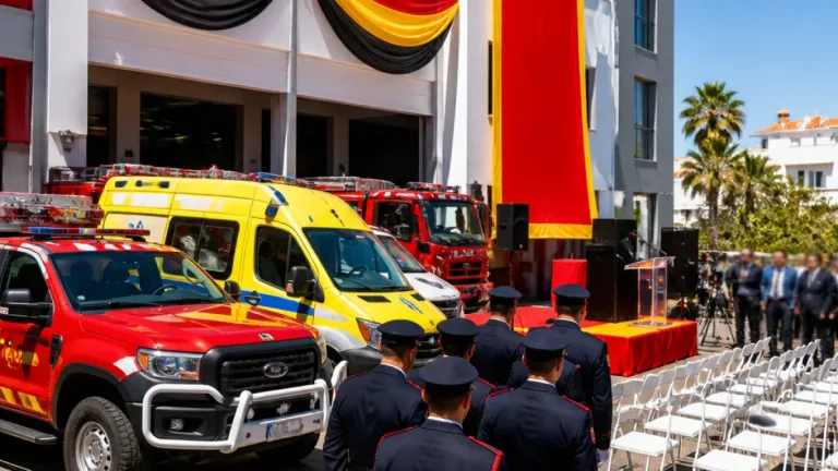 Lagos celebra 140 anos dos Bombeiros e alerta para retenção de ambulâncias nas urgências