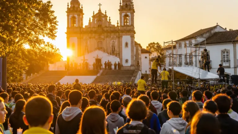 Lamego acolheu 1200 jovens no ‘Rejoice’: fé, encontros e impacto na cidade