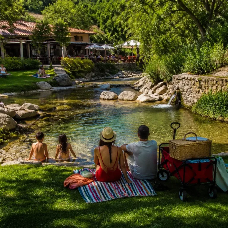 Piscina Natural de Ançã: um refúgio fresco no centro de Cantanhede para fugir ao calor