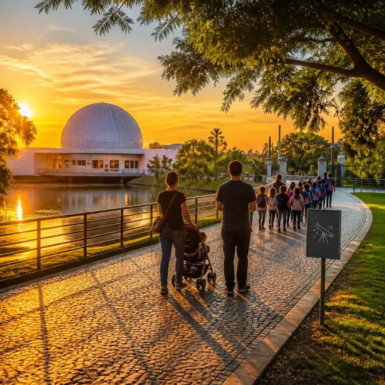 Planetário de Campinas no Parque Taquaral oferece sessões imersivas para famílias aos domingos
