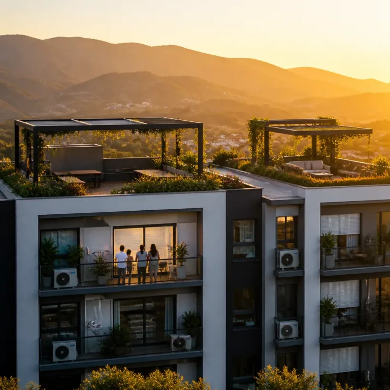 Sky Breeze adapta tipologias e rooftops para famílias menores na Zona Sul de São José