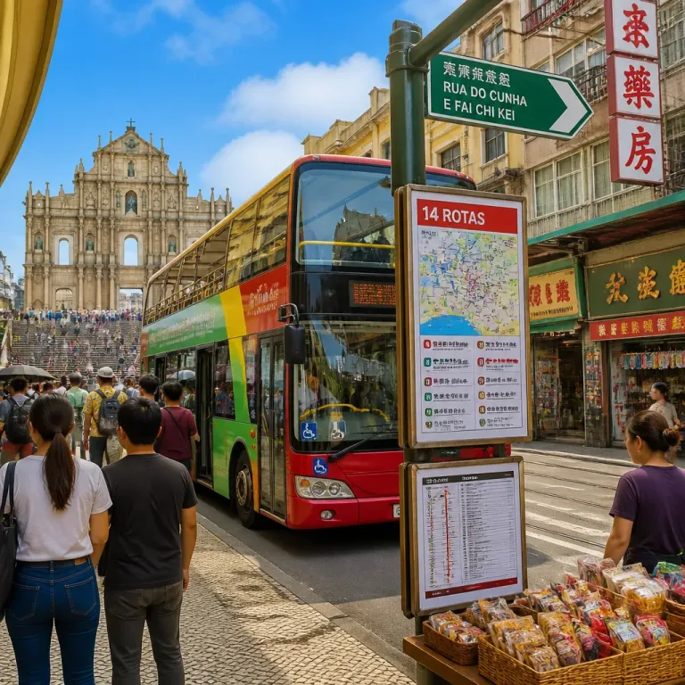 Macau lança Autocarro de Turismo 2.0 com rotas directas que ligam pontos turísticos a bairros comunitários