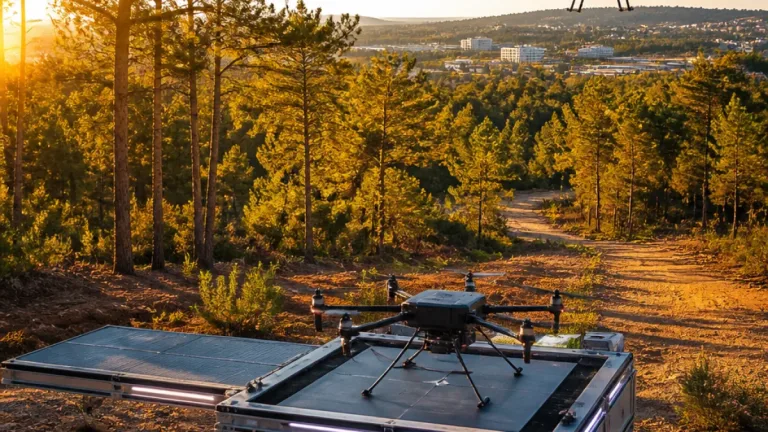 Leiria: novo sistema de drones permite vigilância florestal contínua 24/7