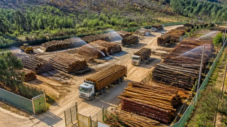 Leiria prepara cinco parques para armazenar cerca de 60 mil toneladas de madeira da tempestade Kristin