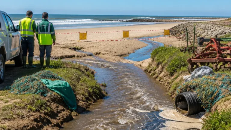 Lesados exigem 256 mil euros após descarga de esgotos no rio Lis em agosto de 2025