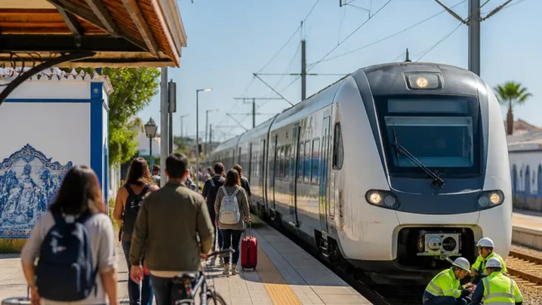 Linha do Algarve passa a operar com material elétrico e promete ligações diretas até Vila Real de Santo António
