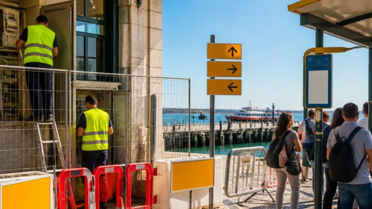 Lisboa: Cais do Sodré fecha em agosto e obriga a alternativas de transporte