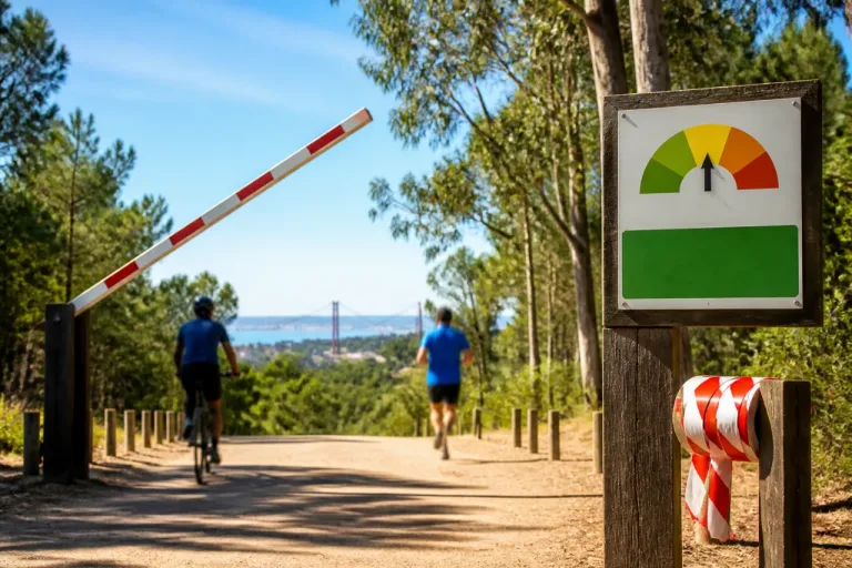 Lisboa reabre parques florestais após alerta: acesso retomado a Monsanto e outros espaços