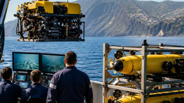 Madeira equipada para explorar o mar profundo e ampliar conhecimento sobre habitats desconhecidos