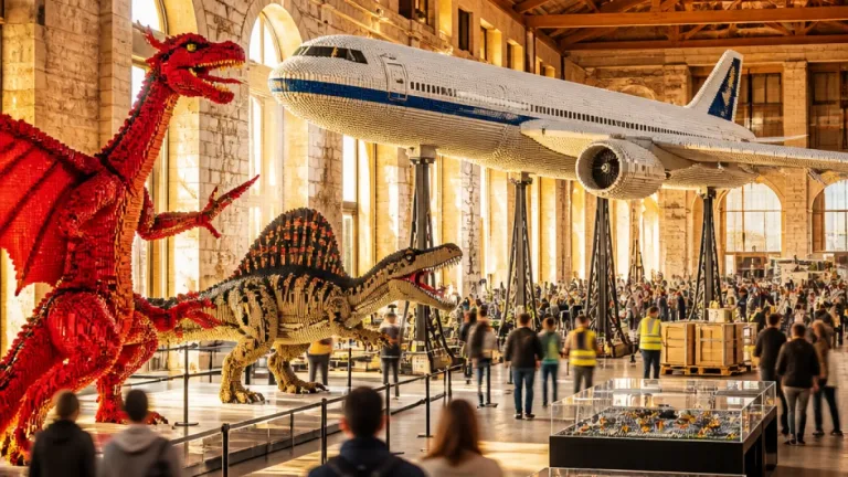 Maior exposição de Lego da Europa abre na Cordoaria Nacional com 15 milhões de peças