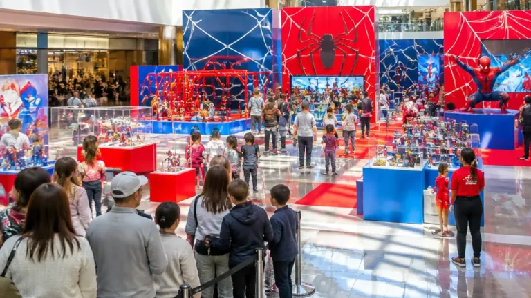 Matosinhos recebe experiência oficial do Homem-Aranha no MAR Shopping durante dez dias