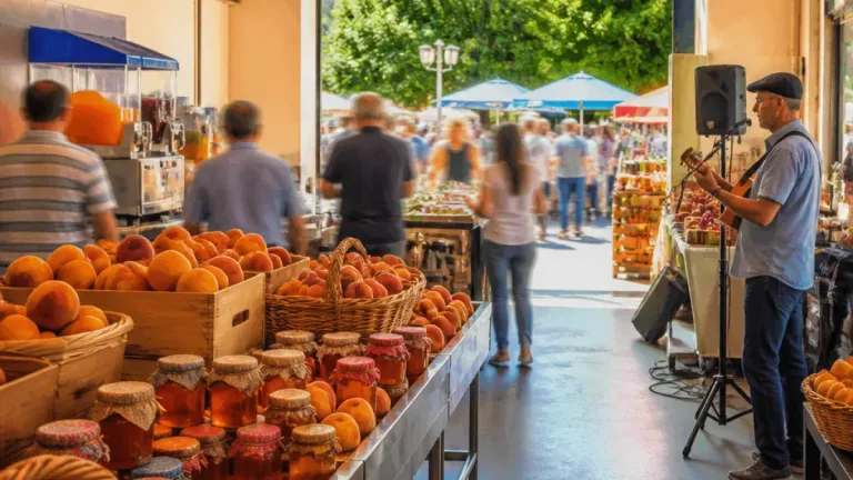 Mercado do Pêssego regressa ao Mercado Municipal da Covilhã para promoção do fruto local