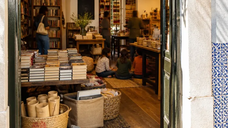 Mercearia dos Livros transforma Casa da Escrita em ponto de encontro e de economia circular