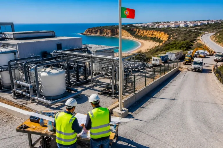 Ministra visita infraestruturas de água em Albufeira e Vilamoura para reforçar resiliência hídrica