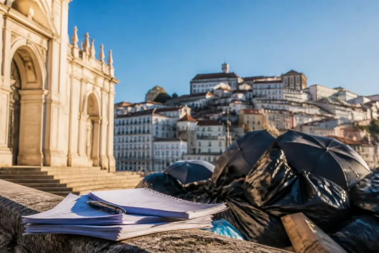 Ministro visitou Coimbra entre protesto por exames e discurso sobre autonomias do ensino