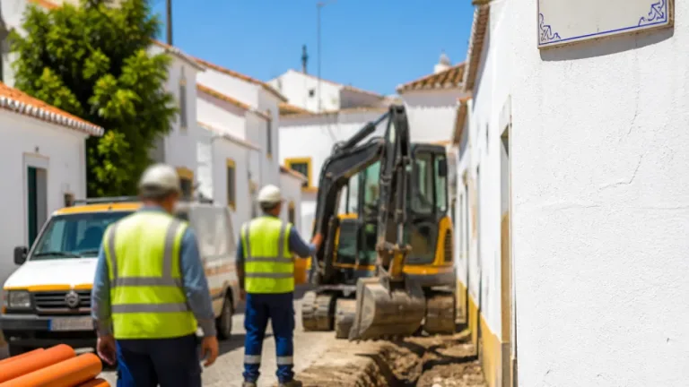 Montemor-o-Novo investe em redes de água e saneamento na Rua José Saramago