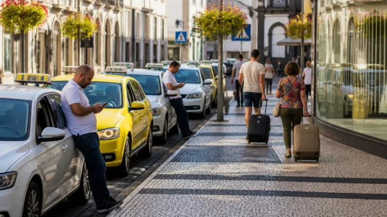 Morosidade e críticas ao serviço de táxis em Ponta Delgada geram debate local