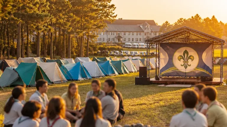 Mujães recebe VI Acampamento Regional das Guias com comemoração dos 50 anos