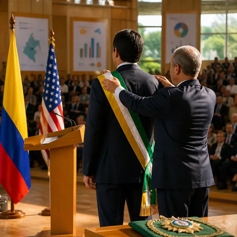 Abelardo de la Espriella toma posse na Colômbia com apoio declarado de Donald Trump