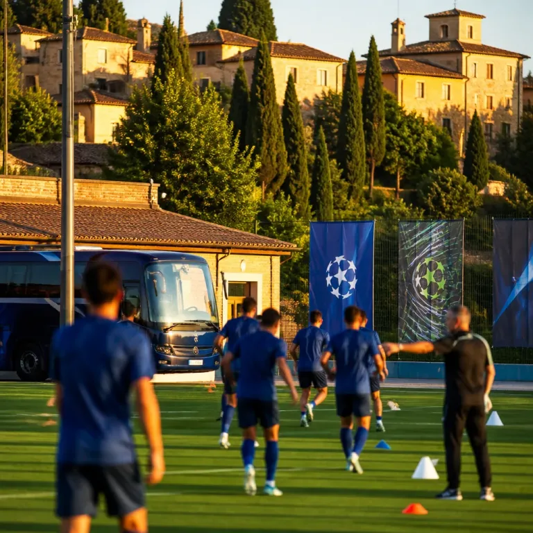Famalicão instala-se no centro de treinos de Gianluca Zambrotta durante a participação na Como Cup