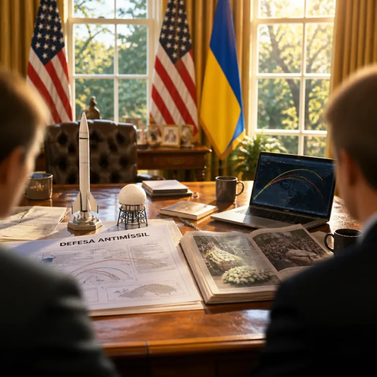 Zelensky reúne‑se com Trump na Casa Branca com foco na defesa contra mísseis balísticos