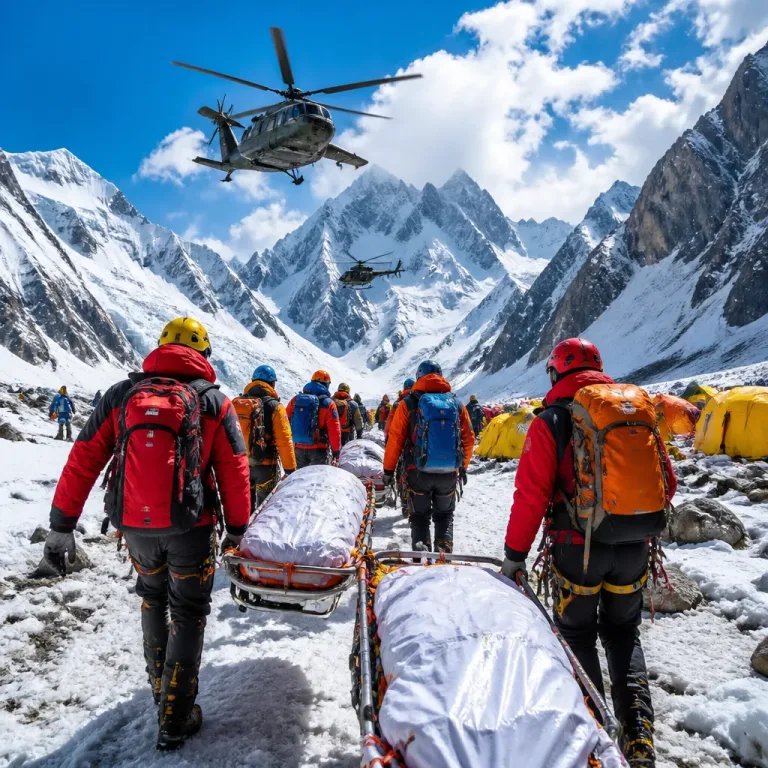 Dez alpinistas mortos no Broad Peak: recuperados corpos após avalanche no Karakoram