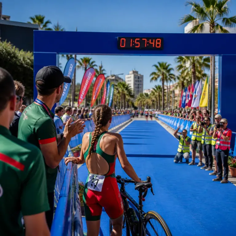 Mariana Vargem termina no top-10 da Taça do Mundo de triatlo em Assunção