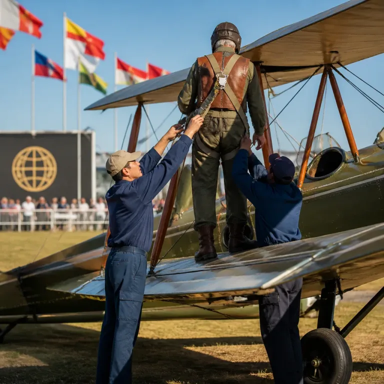 Aos 97 anos, britânica renova recorde Guinness ao praticar wing walking