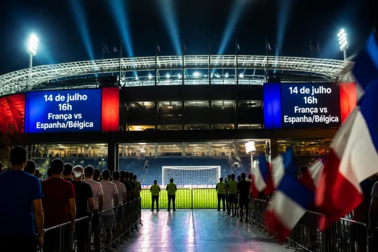Semifinais do Mundial 2026 agendadas: França espera adversário entre Espanha e Bélgica