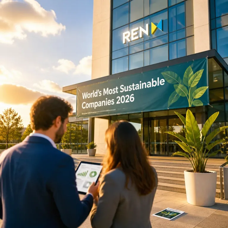 REN volta a integrar lista da TIME das empresas mais sustentáveis do mundo