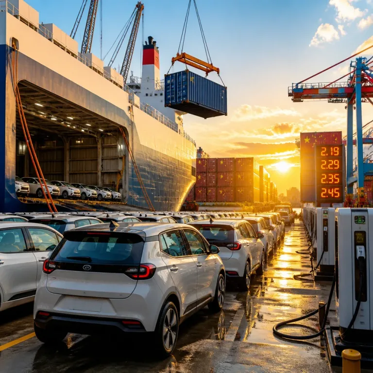 Exportações chinesas de elétricos disparam à custa do choque petrolífero e ganham mercado na Europa