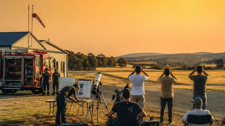 Município de Bragança muda local de observação do eclipse por risco de incêndio