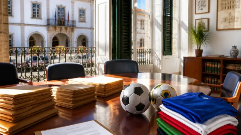Município distribui 607.500€ a clubes de futebol e futsal para a época 2026/2027