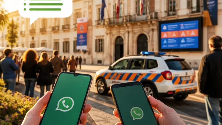Município lança canal de WhatsApp da Proteção Civil para avisos e alertas no concelho