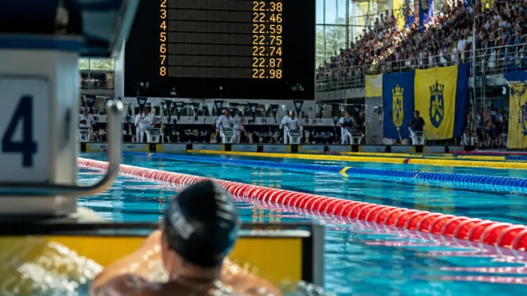 Nadador da ANAR alcança quarto lugar nos 50 m livres do Campeonato Nacional de Juniores