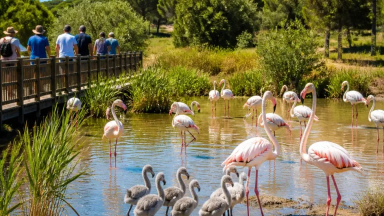 Nascem sete crias de flamingo no Zoo de Lagos e parque reforça colónia