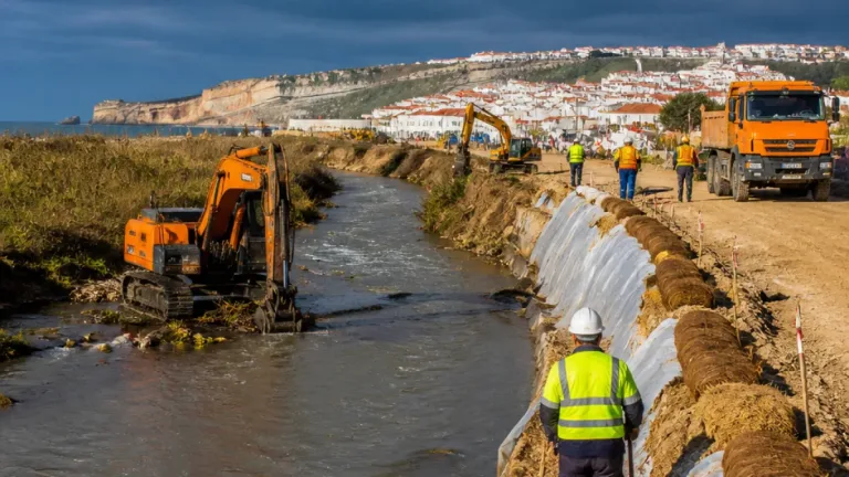 Nazaré pede 200 mil euros à APA para limpar leitos e reduzir risco de cheias