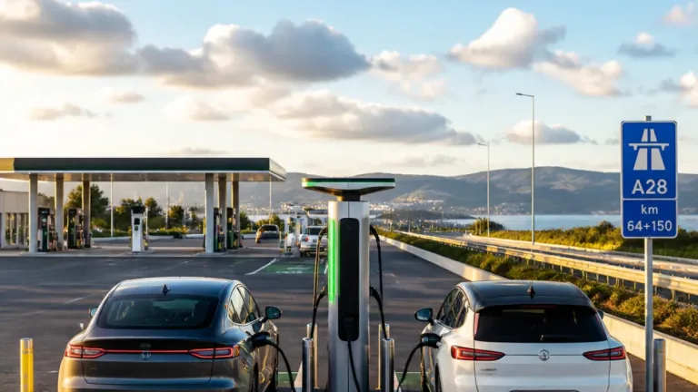 Novo carregador ultrarrápido reforça infraestrutura elétrica em Viana do Castelo